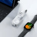 Acefast E21 5W безжично зарядно за Apple Watch - сребристо