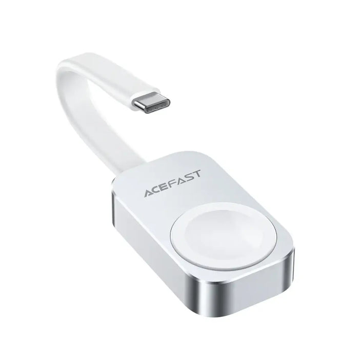 Acefast E21 5W безжично зарядно за Apple Watch - сребристо