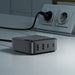 Acefast Z6 мрежово зарядно устройство GaN Desktop 2x USB-A