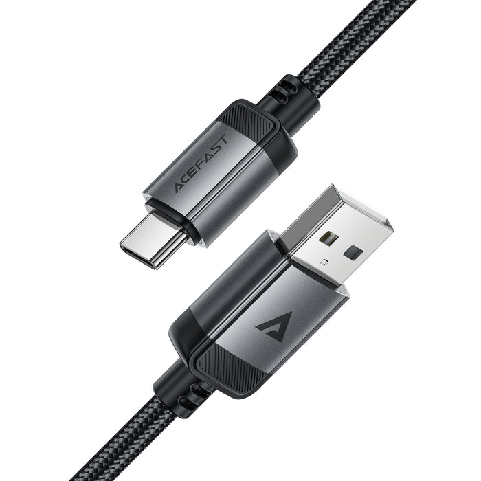 Acefast C20-04 USB-A - USB-C кабел 480Mb/s 3A 1.2m - черен