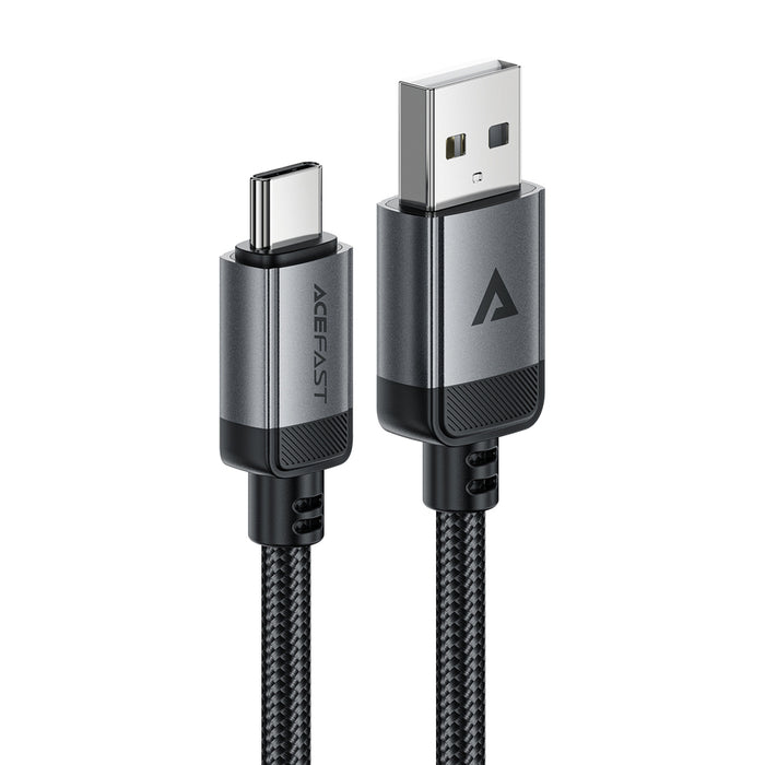 Acefast C20-04 USB-A - USB-C кабел 480Mb/s 3A 1.2m - черен