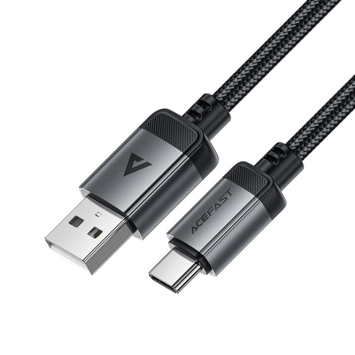 Acefast C20-04 USB-A - USB-C кабел 480Mb/s 3A 1.2m - черен