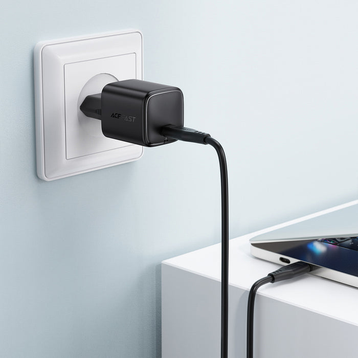 Зарядно за стена Acefast A119 GaN PD 45W USB-C - черно
