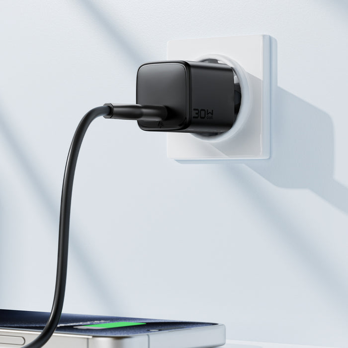 Зарядно за стена Acefast A118 GaN PD 30W USB-C - черно