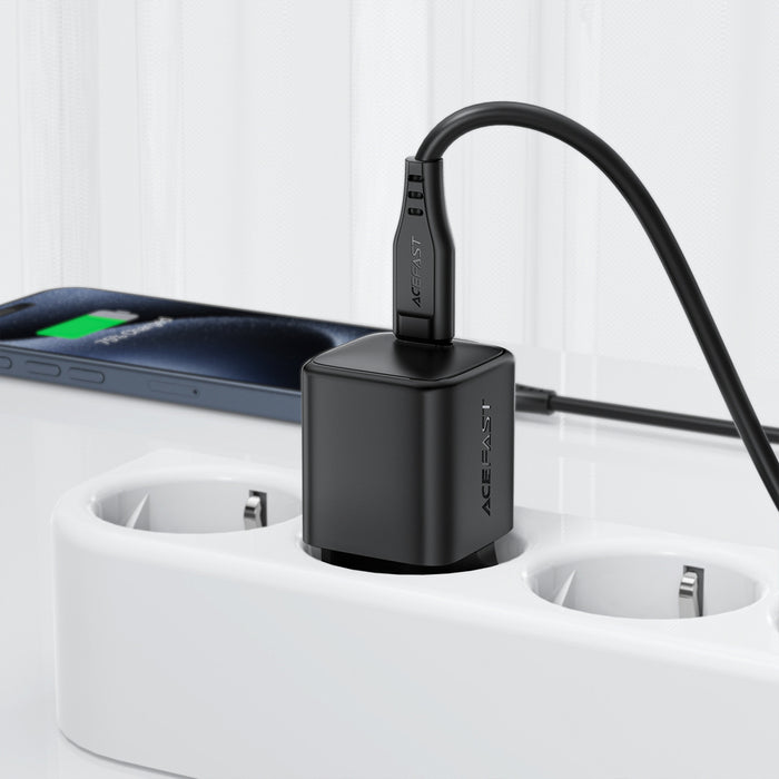 Зарядно за стена Acefast A117 GaN PD 20W USB-C - черно