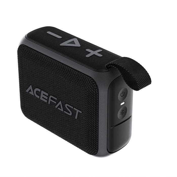 Безжичен мини високоговорител Acefast K4 Go Bluetooth 5.4 - черен