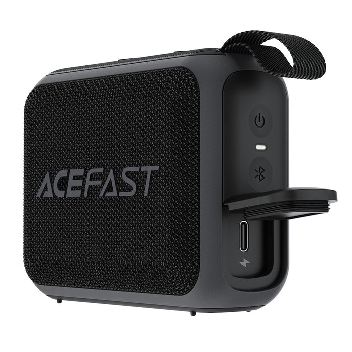 Безжичен мини високоговорител Acefast K4 Go Bluetooth 5.4 - черен