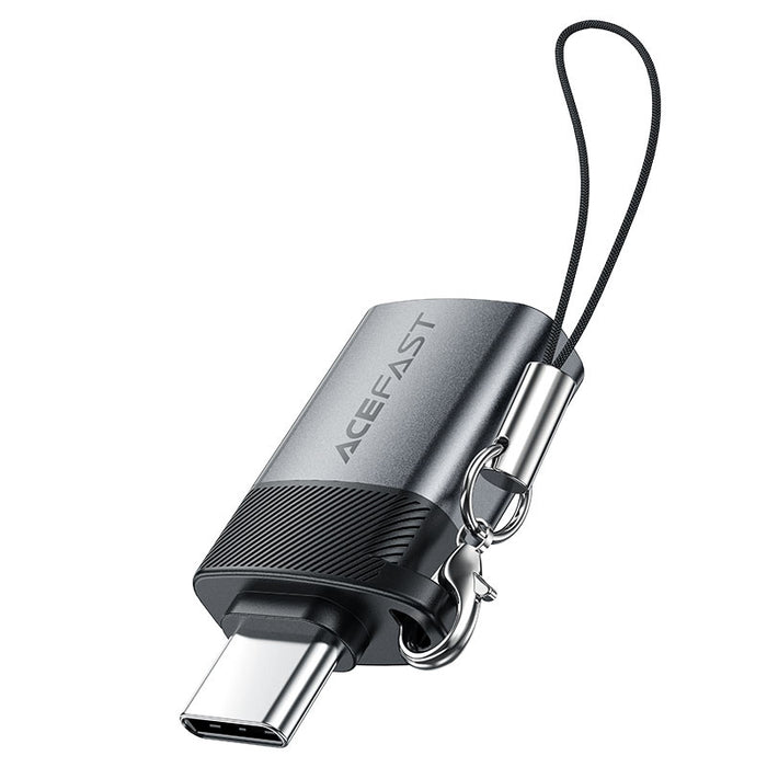 Acefast J7 USB-A - USB-C адаптер - сив