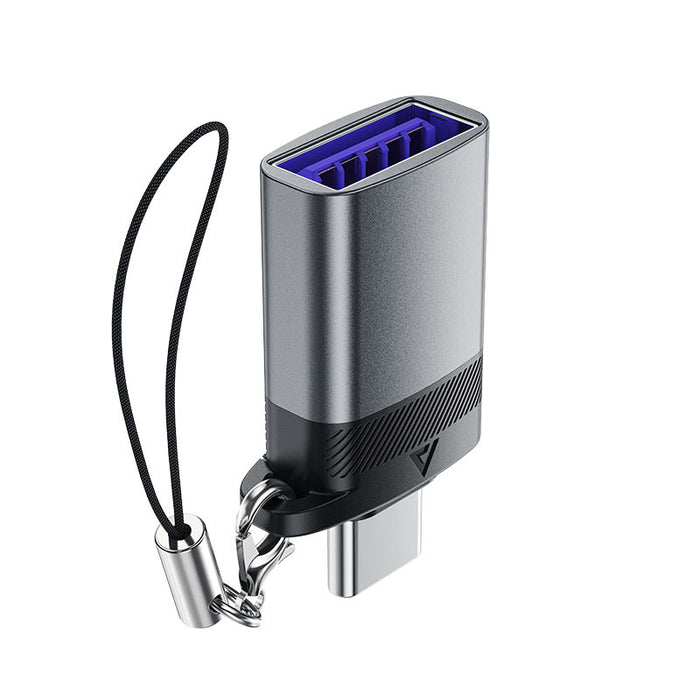 Acefast J7 USB-A - USB-C адаптер - сив