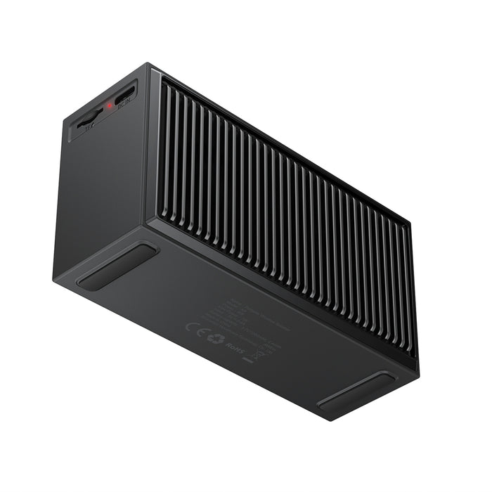 Bluetooth високоговорител Acefast K9 Go със стерео и ENC - черен