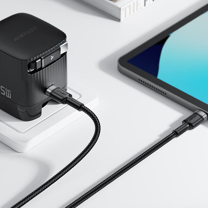 Acefast Кабел USB-C към 2х USB-C, 1,25м