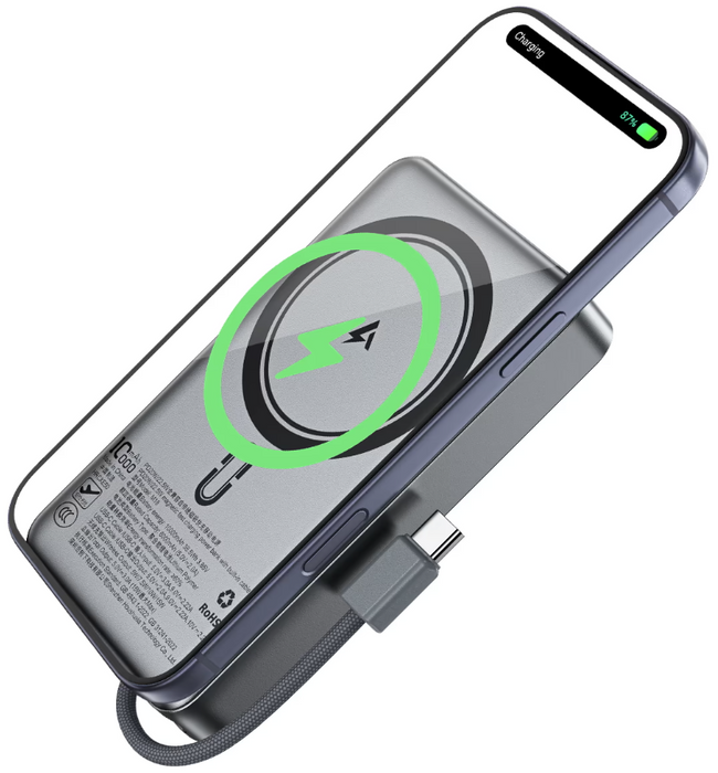 Acefast Външна Батерия магнитна M18, 10000mAh