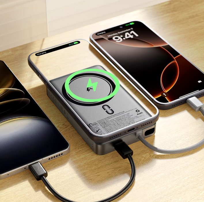 Acefast Външна Батерия магнитна M18, 10000mAh