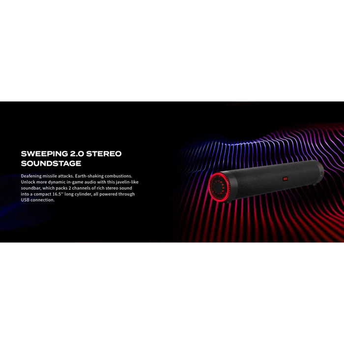 Acer Nitro Gaming Soundbar 2 x 5 W BT Dynamic 2.0 Stereo