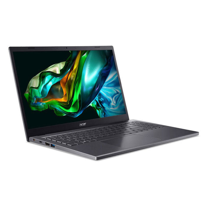 Лаптоп ACER Aspire 5 15 A515-58M-57Q1 NX.KHFEX.00C 15.6 ", INTEL CORE I5-1335U, RAM 16 GB, SSD 512 GB, INTEL IRIS XE GRAPHICS, СИВ