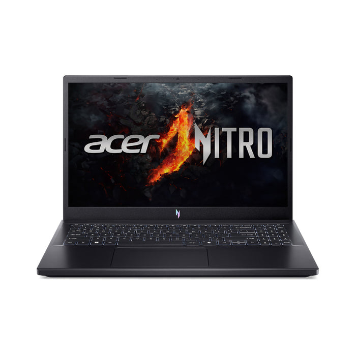 Гейминг лаптоп ACER Nitro V15 ANV15-41-R557 NH.QPFEX.00H 15.6 ", AMD RYZEN 7 7735HS, RAM 16 GB, SSD 512 GB, NVIDIA GEFORCE RTX3050, 6 GB GDDR6, WINDOWS 11, OBSIDIAN BLACK