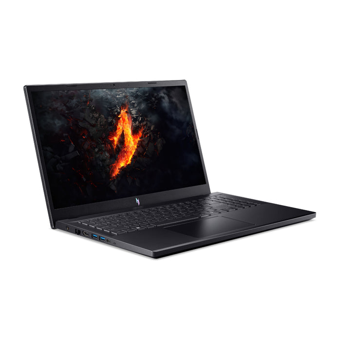 Гейминг лаптоп ACER Nitro V15 ANV15-41-R557 NH.QPFEX.00H 15.6 ", AMD RYZEN 7 7735HS, RAM 16 GB, SSD 512 GB, NVIDIA GEFORCE RTX3050, 6 GB GDDR6, WINDOWS 11, OBSIDIAN BLACK