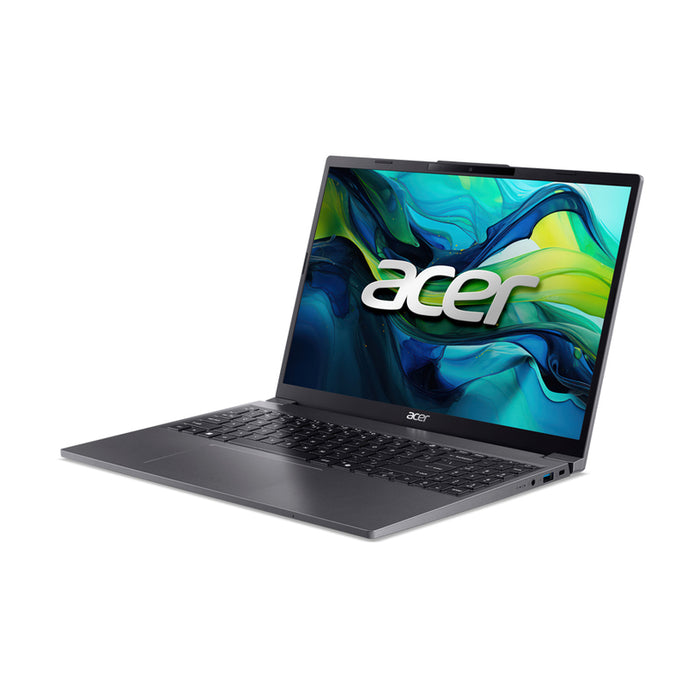 Лаптоп ACER Aspire Go 15 AG15-51P-70EC NX.J50EX.003 15.3 ", INTEL CORE I7-1355U, RAM 16 GB, SSD 512 GB, INTEL UHD GRAPHICS, WINDOWS 11, STEEL GRAY