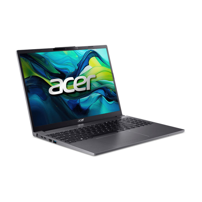 Лаптоп ACER Aspire Go 15 AG15-51P-70EC NX.J50EX.003 15.3 ", INTEL CORE I7-1355U, RAM 16 GB, SSD 512 GB, INTEL UHD GRAPHICS, WINDOWS 11, STEEL GRAY