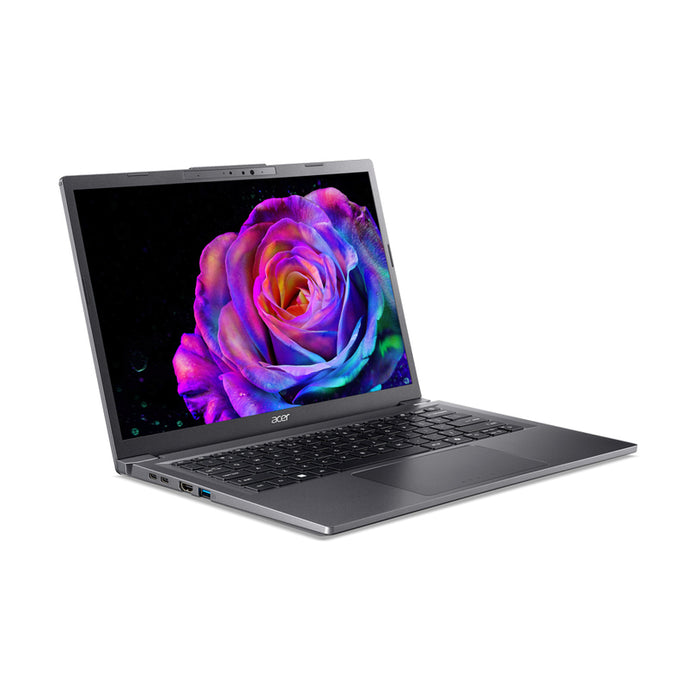 Ултрабук ACER Aspire 14 AI A14-52M-578N NX.J8LEX.008 14.0 ", INTEL CORE ULTRA 5 226V, RAM 16 GB, SSD 512 GB, INTEL ARC GRAPHICS 130V, WINDOWS 11, STEEL GRAY