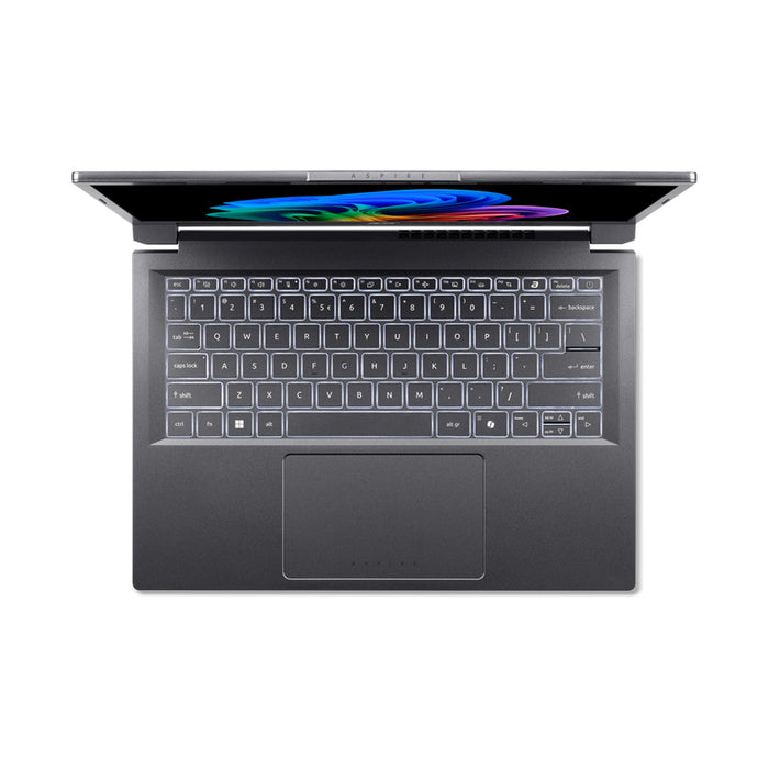 Ултрабук ACER Aspire 14 AI A14-52M-578N NX.J8LEX.008 14.0 ", INTEL CORE ULTRA 5 226V, RAM 16 GB, SSD 512 GB, INTEL ARC GRAPHICS 130V, WINDOWS 11, STEEL GRAY