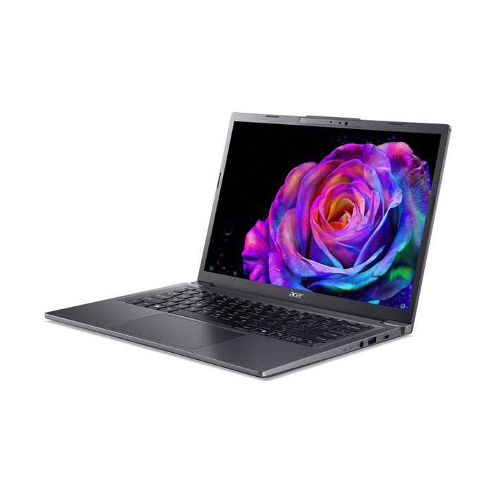 Ултрабук ACER Aspire 14 AI A14-52M-578N NX.J8LEX.008 14.0 ", INTEL CORE ULTRA 5 226V, RAM 16 GB, SSD 512 GB, INTEL ARC GRAPHICS 130V, WINDOWS 11, STEEL GRAY