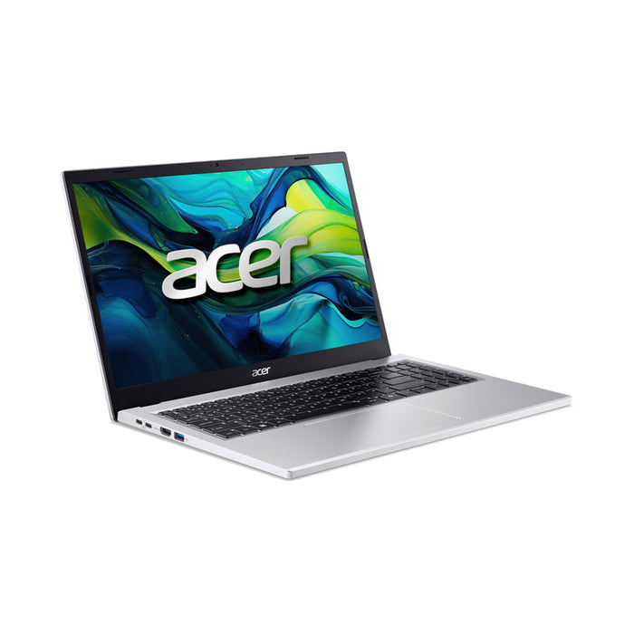 Лаптоп ACER Aspire Go 15 AG15-41P-R0BB NX.J4MEX.003 15.6 ", AMD RYZEN 7 7735HS, RAM 16 GB, SSD 512 GB, AMD RADEON 680M GRAPHICS, WINDOWS 11, PURE SILVER