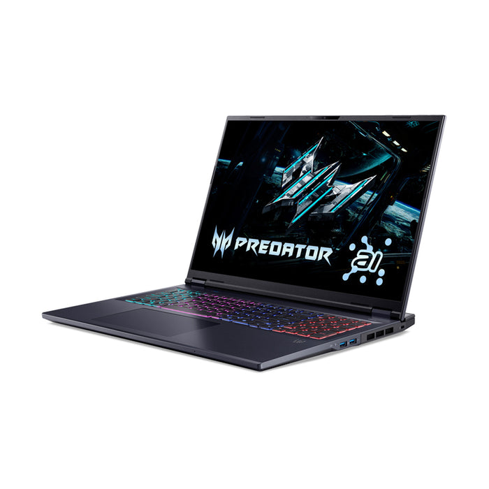 Гейминг лаптоп ACER Predator Helios Neo 18 AI PHN18-72-94ES NH.QVEEX.002 NH.QXDEX.001 18.0 ", INTEL CORE ULTRA 9 275HX, RAM 32 GB, SSD 1000 GB, NVIDIA GEFORCE RTX5070, 8 GB GDDR7, WINDOWS 11, ABYSSAL BLACK