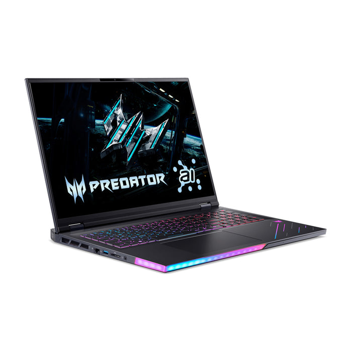 Гейминг лаптоп ACER Predator Helios 18 AI PH18-73-987M NH.QVWEX.00J . 18.0 ", INTEL CORE ULTRA 9 275HX, RAM 96 GB, SSD 5000 GB, NVIDIA GEFORCE RTX5090, 24 GB GDDR7, WINDOWS 11, ABYSSAL BLACK