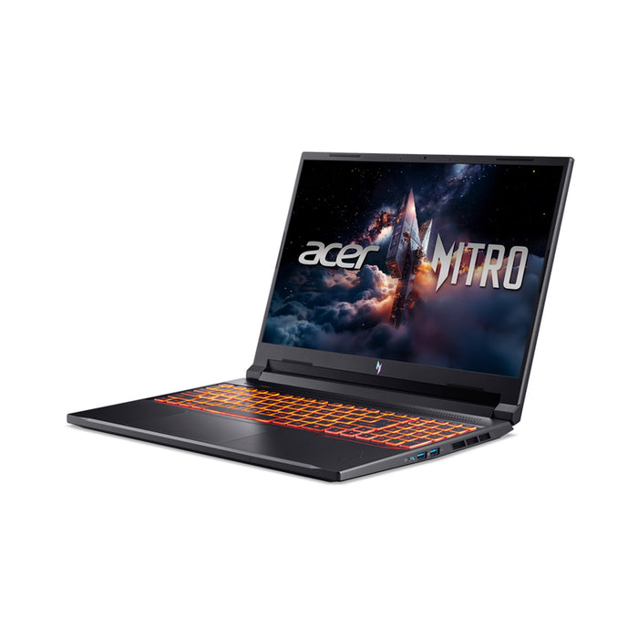 Гейминг лаптоп ACER Nitro V 16 ANV16-72-99XL NH.QZREX.003 16.0 ", INTEL CORE 9 270H, RAM 16 GB, SSD 1000 GB, NVIDIA GEFORCE RTX5070, 8 GB GDDR7, OBSIDIAN BLACK