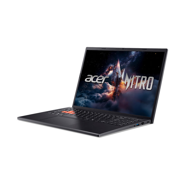 Гейминг лаптоп ACER Nitro Lite 16 NL16-71G-72QH NH.DAGEX.004 16.0 ", INTEL CORE I7-13620H, RAM 16 GB, SSD 512 GB, NVIDIA GEFORCE RTX4050, 6 GB GDDR6, WINDOWS 11, SHALE BLACK