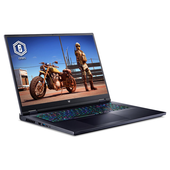 Гейминг лаптоп ACER PREDATOR HELIOS NH.U3HEX.001 18.0 ", INTEL CORE ULTRA 9 290HX, RAM 64 GB, SSD 3000 GB, NVIDIA GEFORCE RTX5080, 16 GB GDDR7, WINDOWS 11 PRO, ABYSSAL BLACK
