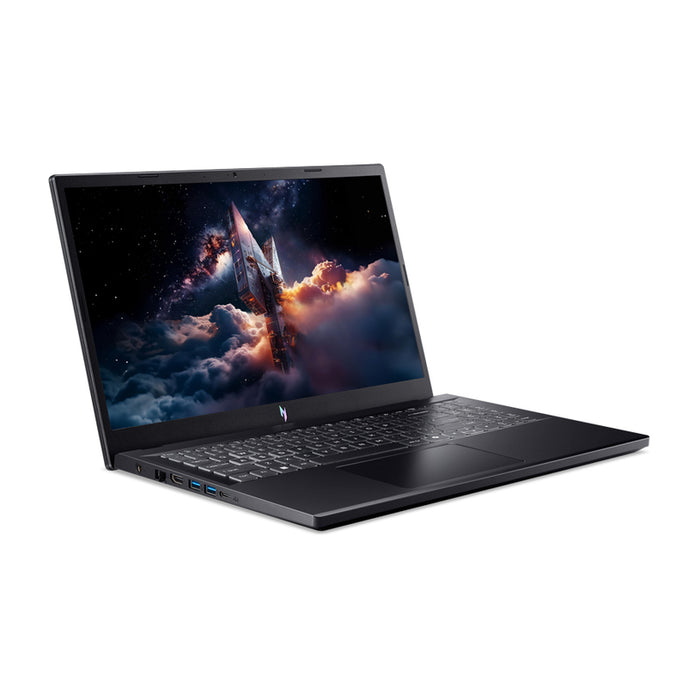 Гейминг лаптоп ACER NITRO V15 ANV15-A31-R6AL 15.6 ", AMD RYZEN 7 170, RAM 32 GB, SSD 1000 GB, NVIDIA GEFORCE RTX5060, 8 GB GDDR7, WINDOWS 11, OBSIDIAN BLACK