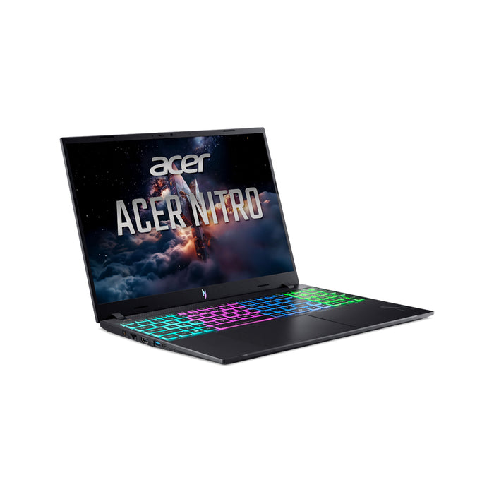 Гейминг лаптоп ACER Nitro V 16 ANV16-A31-R0VH NH.U6WEX.001 16.0 ", AMD RYZEN 9 270, RAM 16 GB, SSD 1000 GB, NVIDIA GEFORCE RTX5070, 8 GB GDDR7, WINDOWS 11, OBSIDIAN BLACK