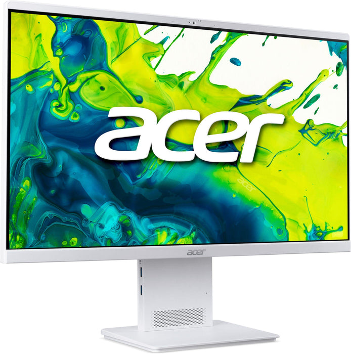 Kомпютър All-in-One Acer Aspire S24B DQ.BSWEX.001 - 23.8" inch IPS FHD(1920x1080) Intel Core 5 115U, 16GB DDR5, 512 GB SSD - Бял