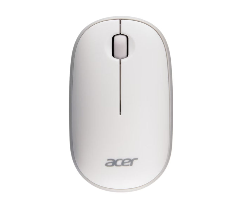 Безжична мишка Acer Bubble, AMR100, бяла, опаковка за продажба на дребно