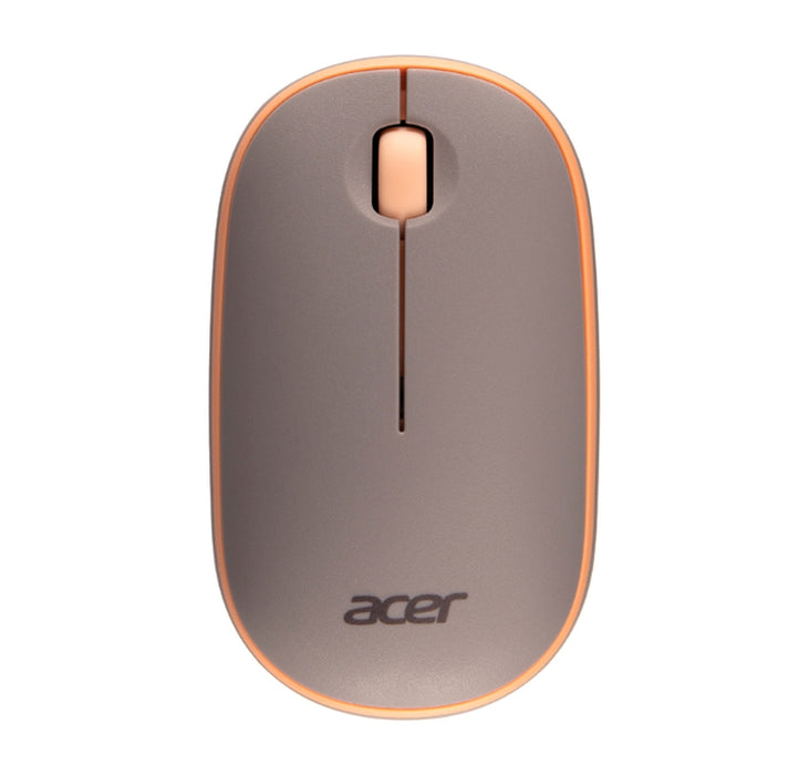 Безжична мишка Acer Bubble, AMR100, цвят праскова, опаковка за продажба на дребно