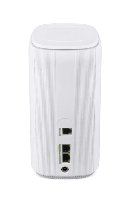 Безжичен рутер Acer Connect X6E 5G CPE EU Plug, гигабитов Ethernet, трибандов (2.4 GHz / 5 GHz / 6 GHz), бял