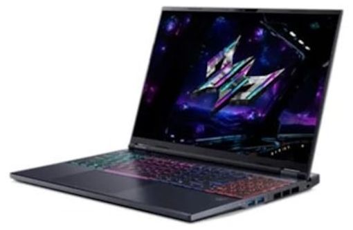 Гейминг лаптоп Acer - Predator Helios Neo 16 AI, 16'', WQXGA, Ultra 7, 180Hz, RTX5060