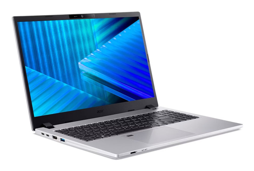 Лаптоп Acer TravelMate P2 TMP215-75-G2-TCO-58LW с Intel Core Ultra 5 125H, 39,6 см (15,6"), Full HD, 16 GB DDR5-SDRAM, 512 GB SSD, Wi-Fi 6 (802.11ax), Windows 11 Pro, сребрист