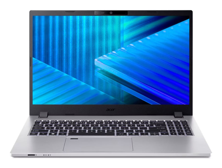 Лаптоп Acer TravelMate P2 TMP215-75-G2-TCO-58LW с Intel Core Ultra 5 125H, 39,6 см (15,6"), Full HD, 16 GB DDR5-SDRAM, 512 GB SSD, Wi-Fi 6 (802.11ax), Windows 11 Pro, сребрист