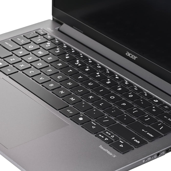 Acer TravelMate P4 TMX414-51-TCO Ultra 5 228V 14" WUXGA IPS 300 нита U5 228V 32GB LPDDR5X 512GB SSD Intel Arc 130V Graphics WLAN + Bluetooth LAN 1080p уеб камера 65Wh Windows 11 Pro Стоманено сиво 3-годишна гаранция на място