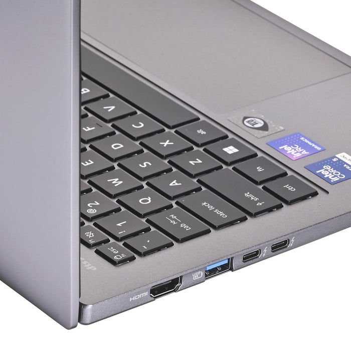 Acer TravelMate P4 TMX414-51-TCO Ultra 5 228V 14" WUXGA IPS 300 нита U5 228V 32GB LPDDR5X 512GB SSD Intel Arc 130V Graphics WLAN + Bluetooth LAN 1080p уеб камера 65Wh Windows 11 Pro Стоманено сиво 3-годишна гаранция на място