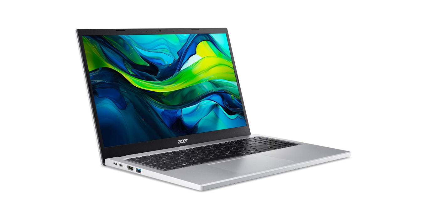 Acer AG15-21PT-R5GQ Ryzen 5 7520U 15.6" FHD Touch AG 8GB LPDDR5 SSD512 BT Win11 Pure Silver (РЕОПАКОВАН) 2 години Нов, преопакован/Преопакован