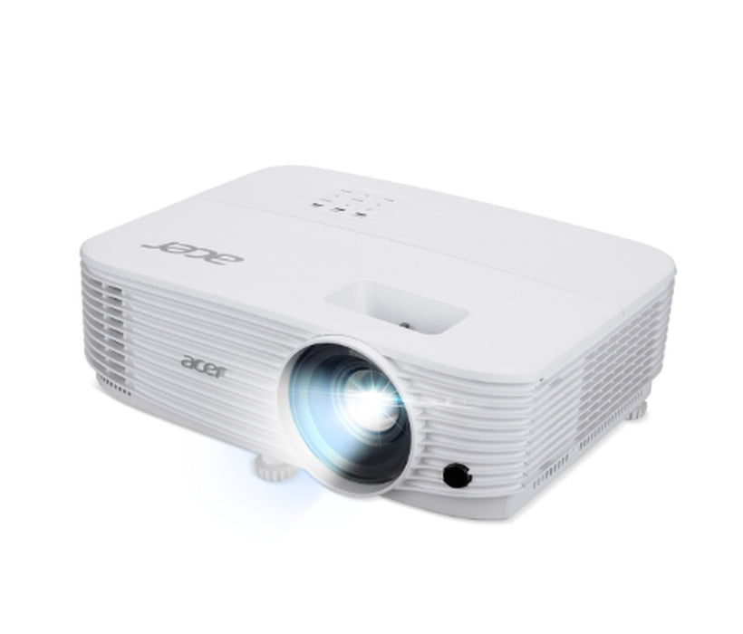 Проектор Acer H6542, DLP, 1080p (1920x1080), 4000 ANSI LUMENS, 13000:1, 2*HDMI, PC Audio (3.5mm mini jack), DC Out (5V/1.5A, USB Type A), USB (Type A), RS-232, Bluelight Shield, LumiSense, 1*3W, Чанта, Бял 2.4 кг