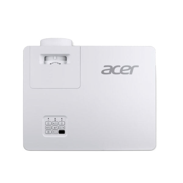 Проектор Acer PL6620, лазер, DLP, WUXGA (1920x1200), 50 000:1, 360' проекция, 6000 ANSI лумена, живот на лампата 20000 часа, 2* HDMI, RS232, DC изход (5V/1.5A, USB тип A), RJ45, USB (тип A), 2 x Високоговорител 15W, 4,8 кг, бял
