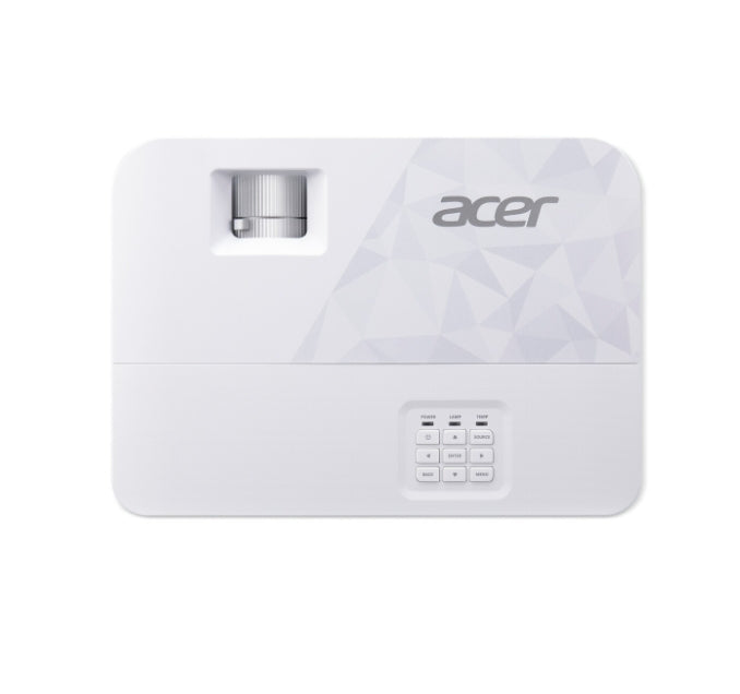 Проектор Acer HL6521G, DLP, Лазерен, FHD (1920x1080), 4000ANSI Lum, 3 500 000:1, 1.1x Zoom, 2xHDMI, 10 000:1, 1.1x Zoom, 2xHDMI 2.0, USB Type-A DC Out, Аудио изход (3.5 мм), RS232, Високоговорител 10 W, Калъф за носене, 3.3 кг, Бял