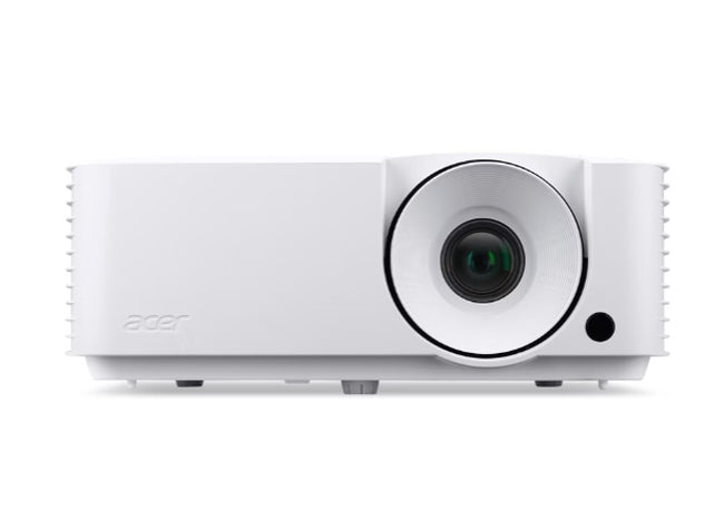 Проектор Acer Vero XL2320p, DLP, Лазерен, WXGA (1280x800), 4000 ANSI лумена, 50 000:1, 1.1x, Динамично черно, HDMI 1.4 x 2, DC изход (5V/1.5A, USB-A), RS232, Високоговорител 15W, Живот на лазера до 30 000 часа, 2.9 кг, Чанта, Бял