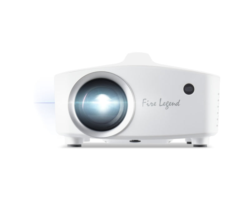 Проектор AOPEN QF13s, LCD, LED източник на светлина, Full HD (1920x1080), 350 ANSI лумена (8000 LED лумена), 1000:1, автоматичен фокус, HDMI 1.4, USB (Тип A 2.0) x1, изход за споделяне, AV (композитен + аудио R/L), DC изход, високоговорител 5W, живот на L