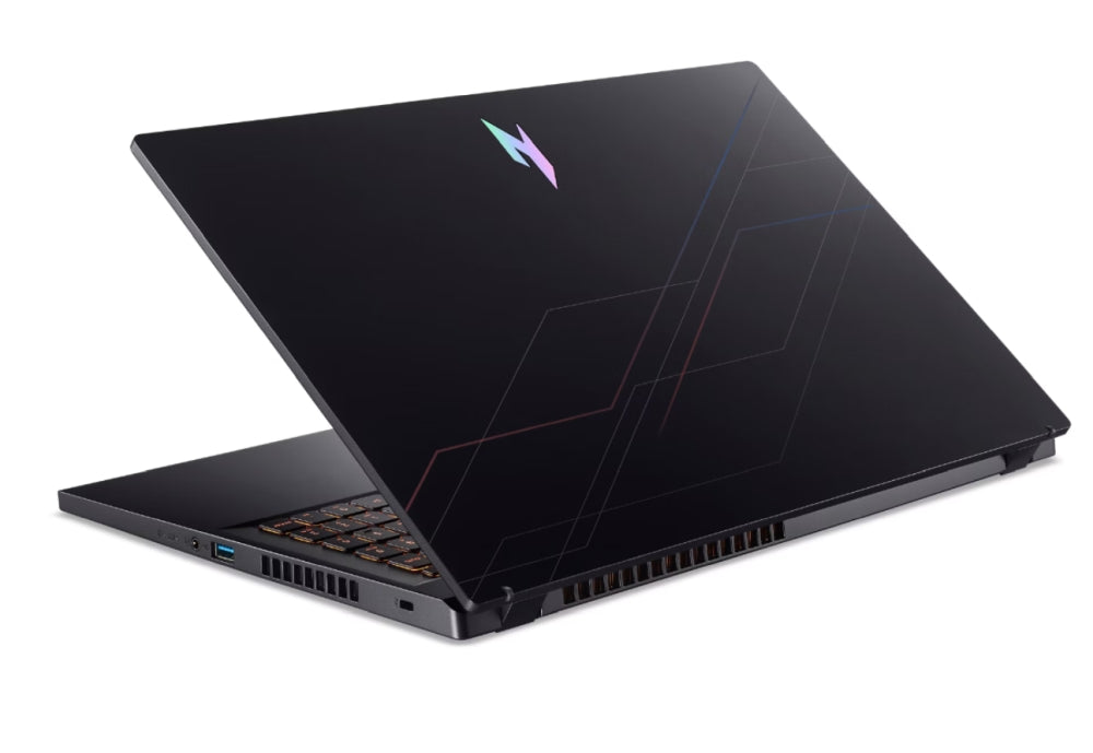 Acer Nitro V 15, ANV15-52-59ZT, Intel Core i5-13420H (8C/12T, до 4.7GHz, 12MB), 15.6" FHD IPS (1920x1080), 165Hz, 16GB DDR5 (1 свободен слот), 512GB PCIe NVMe SSD, NVIDIA GeForce RTX 3050 6GB GDDR6, Wi-Fi AX, BT 5.2, HD камера, подсветка на клавиатурата,